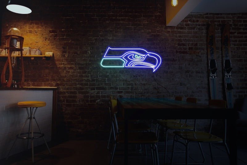 Seattle Sign Cute Seattle Seahawks Neon Sign | BeneonUnicorn – BeNeonUnicorn