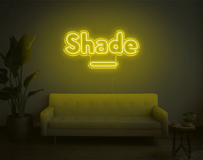 Shade LED Neon Sign - 15inch x 30inchHot Pink