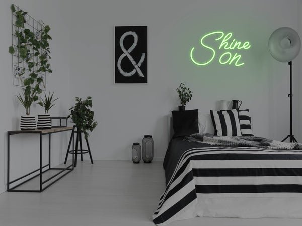 Shine On LED Neon Sign - Green