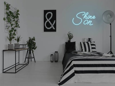 Shine On LED Neon Sign - Blue