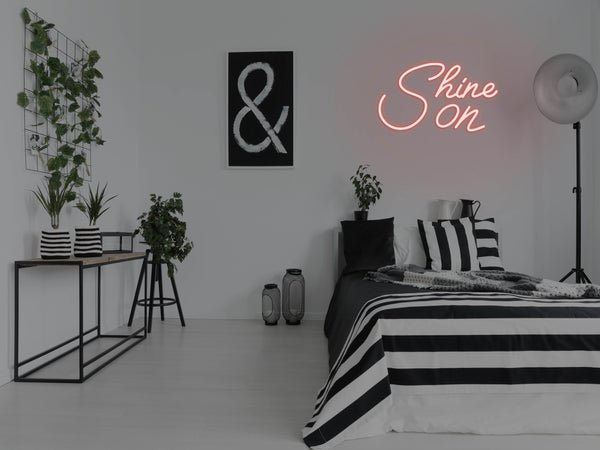 Shine On LED Neon Sign - Red
