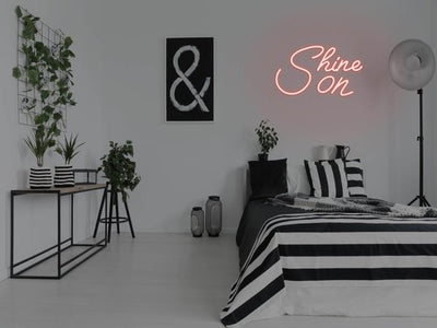 Shine On LED Neon Sign - Red