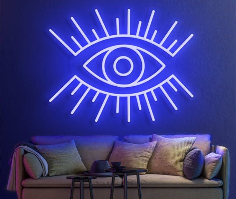Shining EYE Neon Sign - Red20 inches