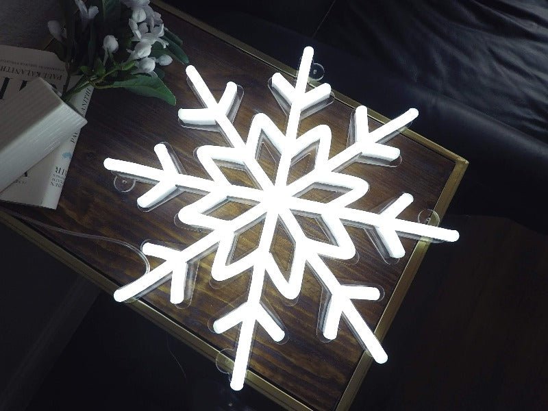 Neone Snowflake Snowflake Neon Sign | BeneonUnicorn – BeNeonUnicorn