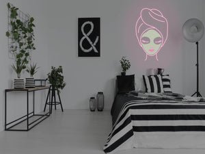 Spa Lady LED Neon Sign -