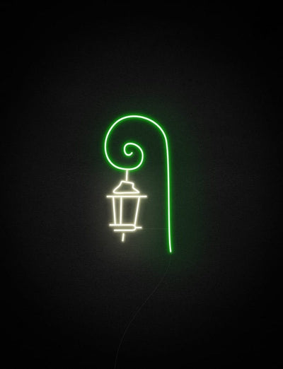 Street Lamp Neon Sign -