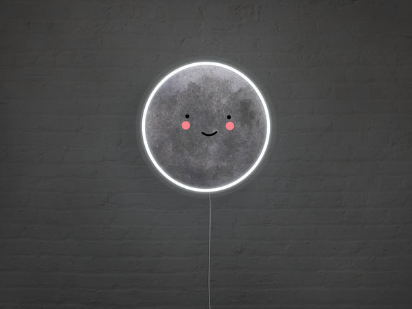 Sun and Moon LED Neon Signs - Moon