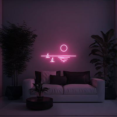 Sunset Aesthetic LED Neon Sign - 30 InchPink