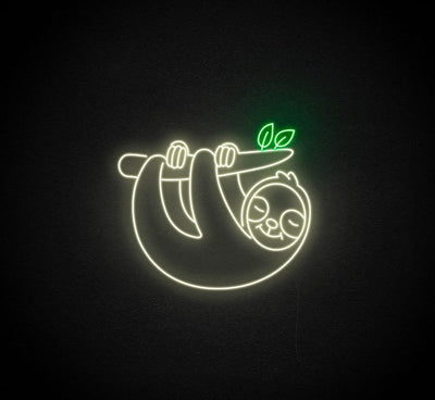 Sweet Sloth Neon Sign -