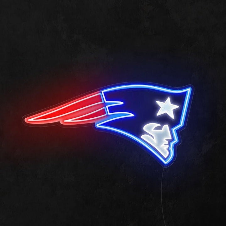 desktop new england patriots football helmet neon light The New England Patriots Neon Light
