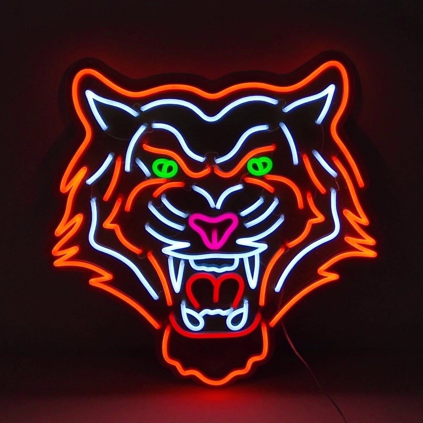 Tiger LED Neon Sign Wall Mounted -