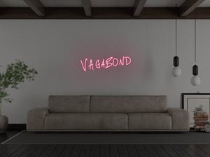 Vagabond LED Neon Sign - Pink