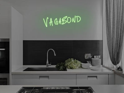 Vagabond LED Neon Sign - Green