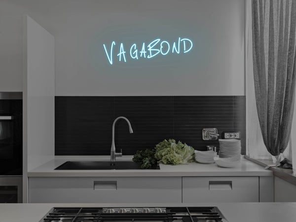 Vagabond LED Neon Sign - Blue