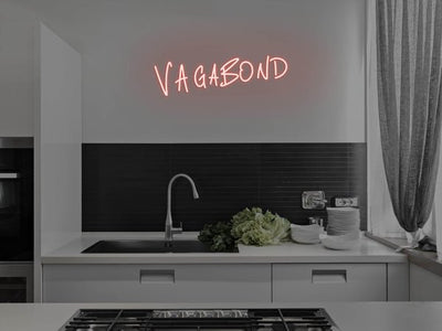 Vagabond LED Neon Sign - Red