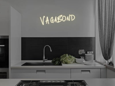 Vagabond LED Neon Sign - Warm White