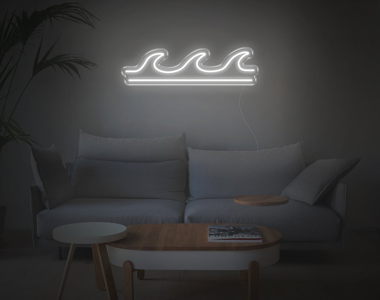 Wave Led Light Sign Wave V2 LED Neon Sign – BeNeonUnicorn