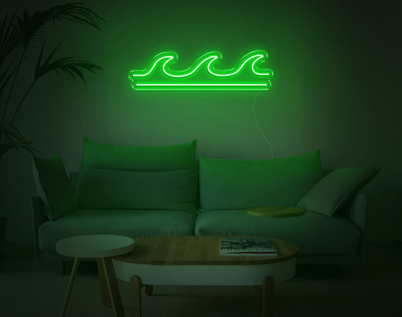 Insert Sign Wave Wave V2 LED Neon Sign – BeNeonUnicorn